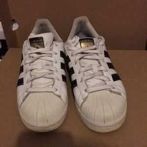 Old superstar adidas.